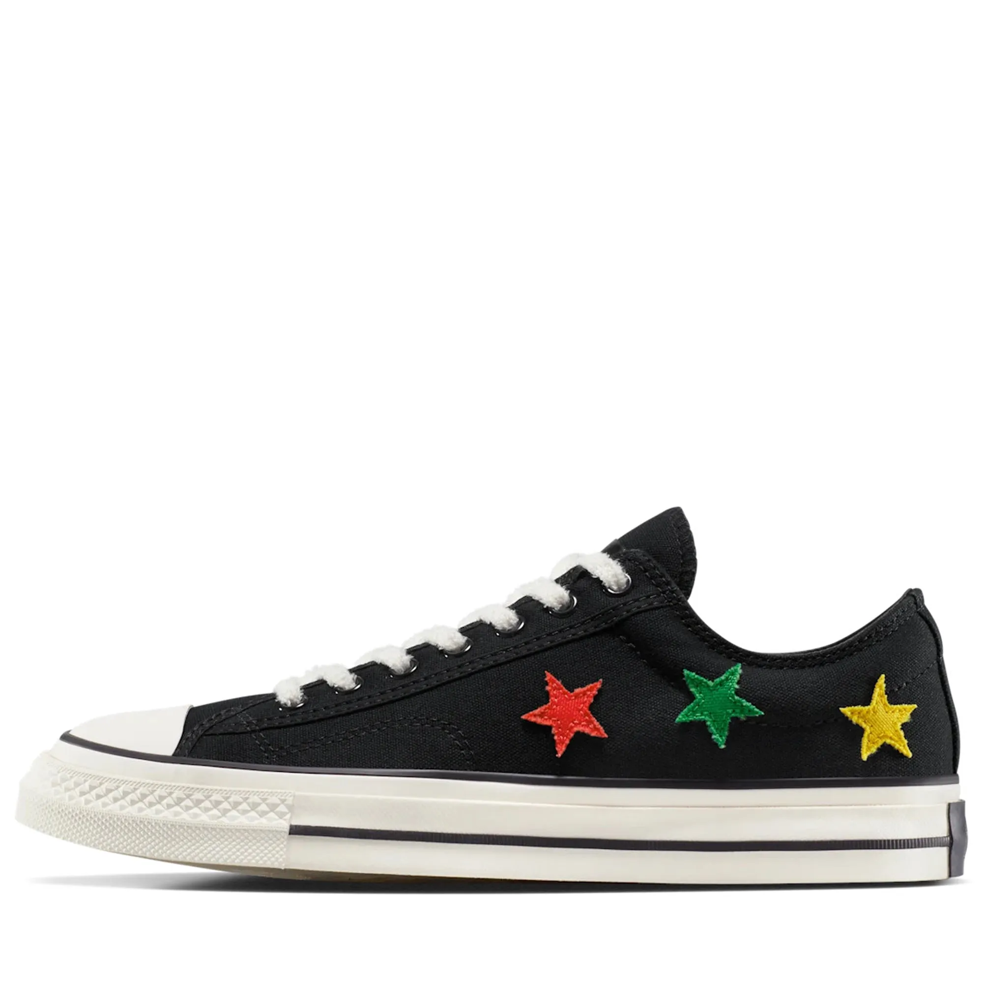 Daily Paper x Converse Star Player 76 Ox - Black/Fern Green