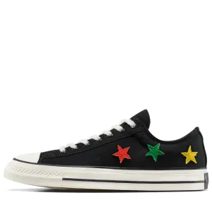 Daily Paper x Converse Star Player 76 Ox - Black/Fern Green