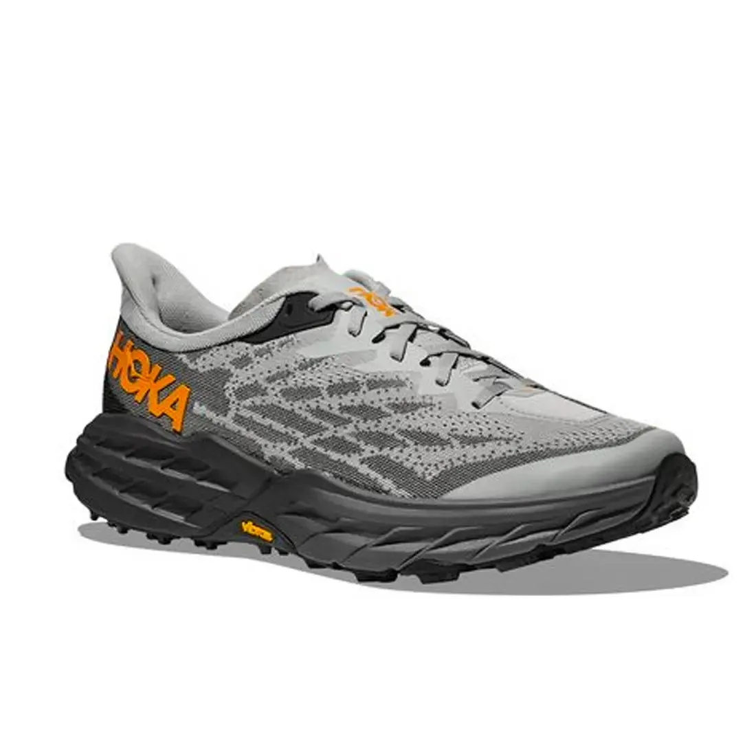 Mens HOKA Speedgoat 5 (Wide) - Harbor Mist / Black