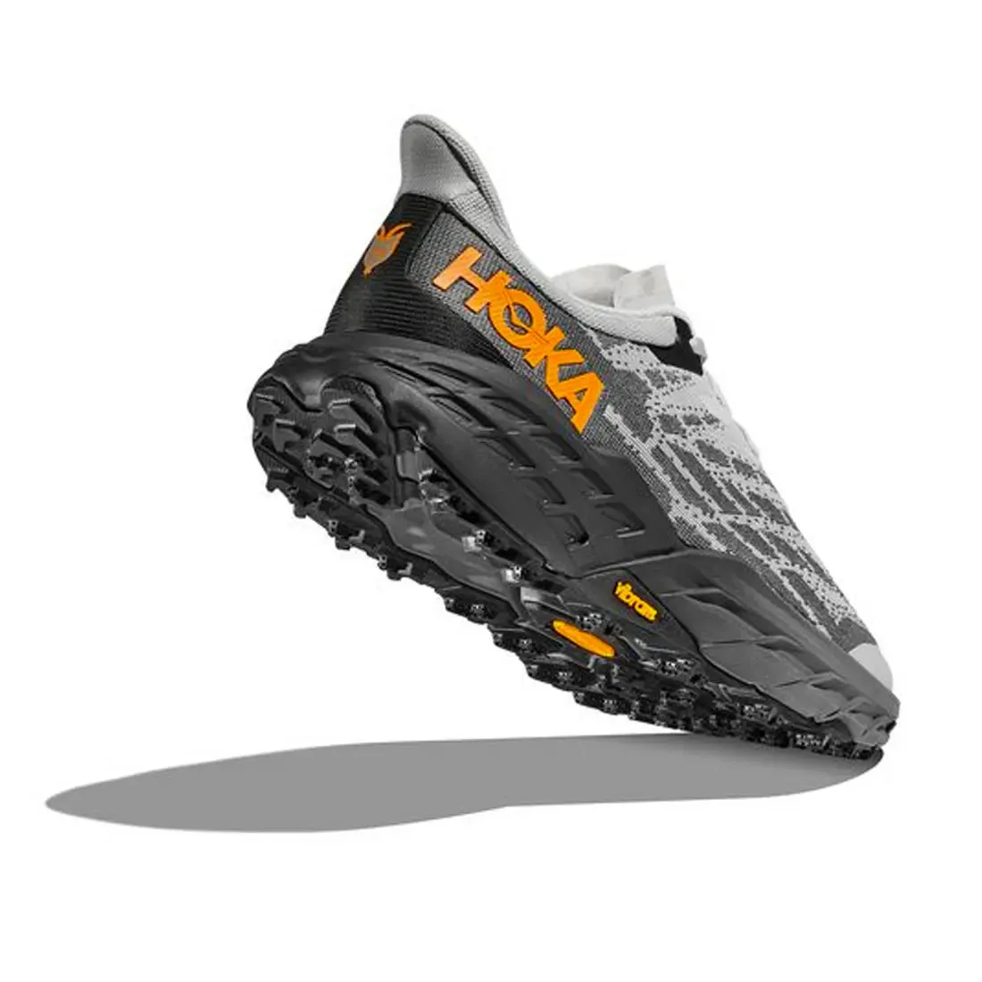 Mens HOKA Speedgoat 5 (Wide) - Harbor Mist / Black