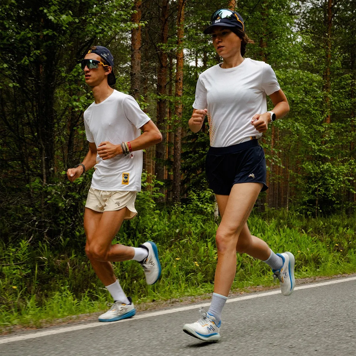 MEN'S IKONI 3.0 SUN RUN - WHITE / MOOD INDIGO