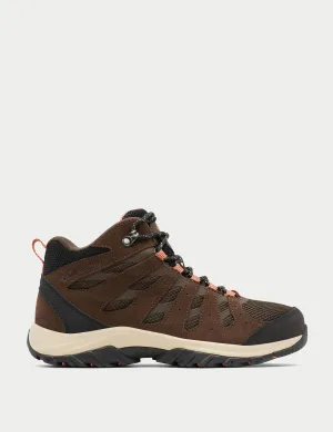Redmond III Mid Waterproof Walking Boot - Cordovan/Dark Coral