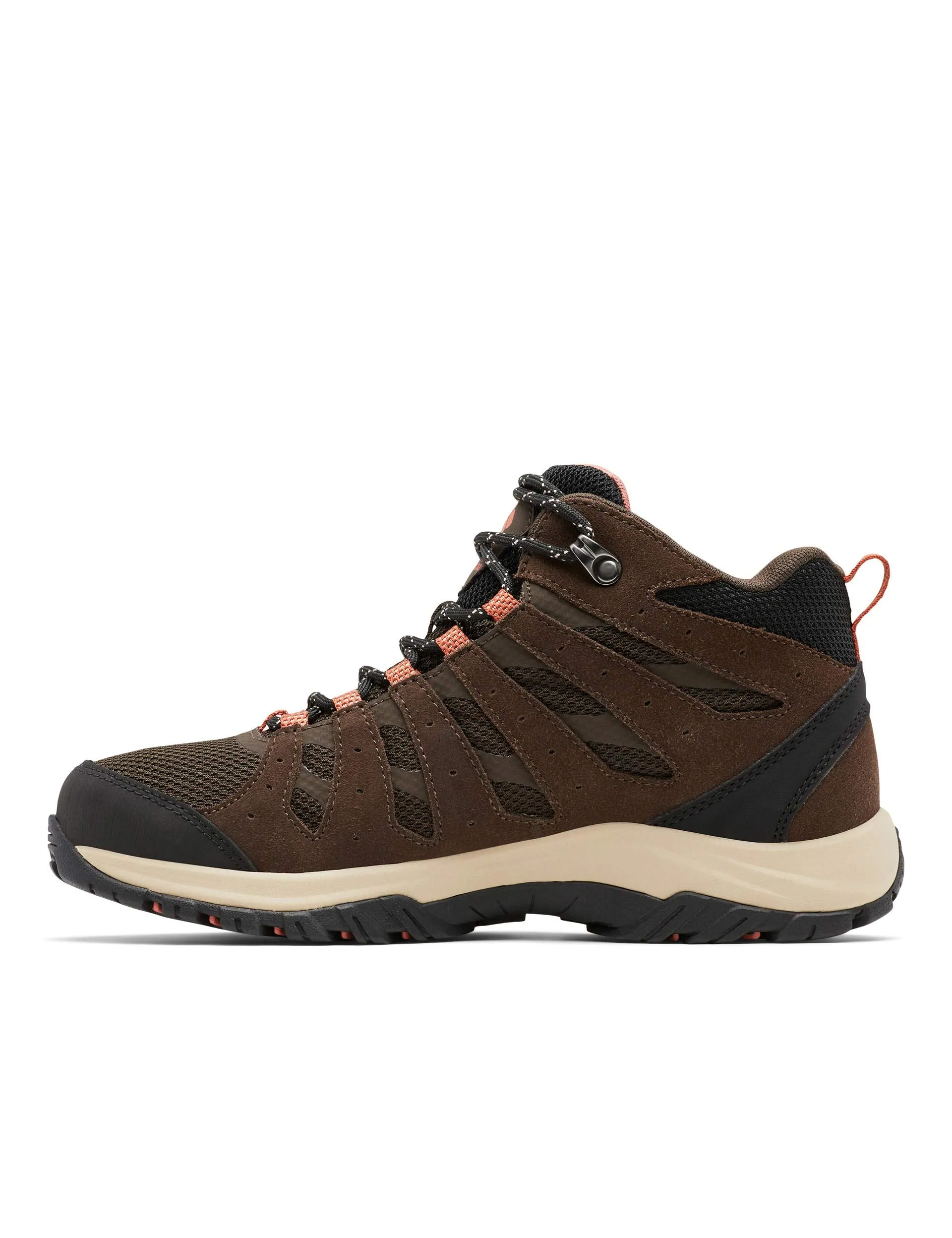 Redmond III Mid Waterproof Walking Boot - Cordovan/Dark Coral