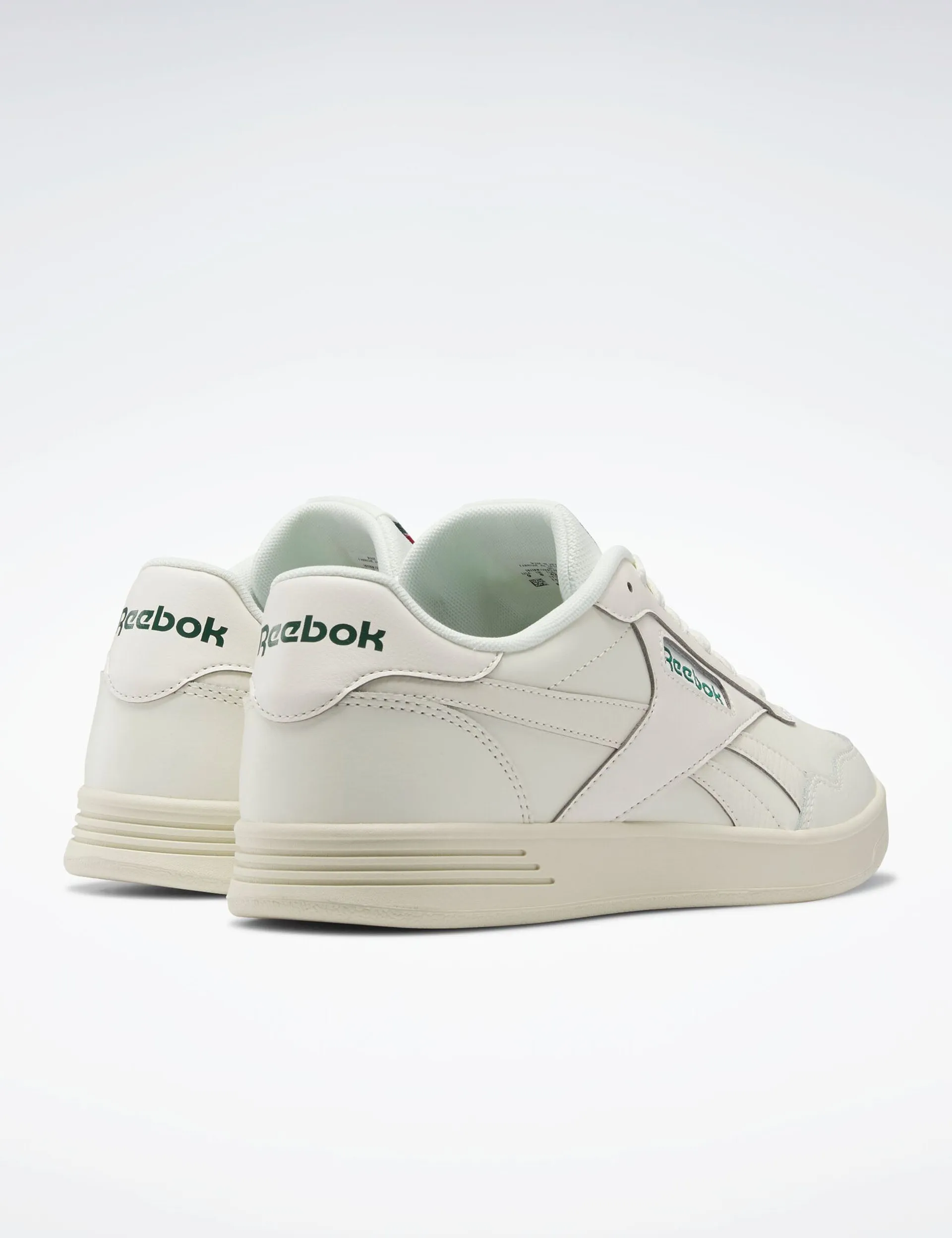 REEBOK COURT ADVANCE-CHALK/DRKGRN/FLASRD