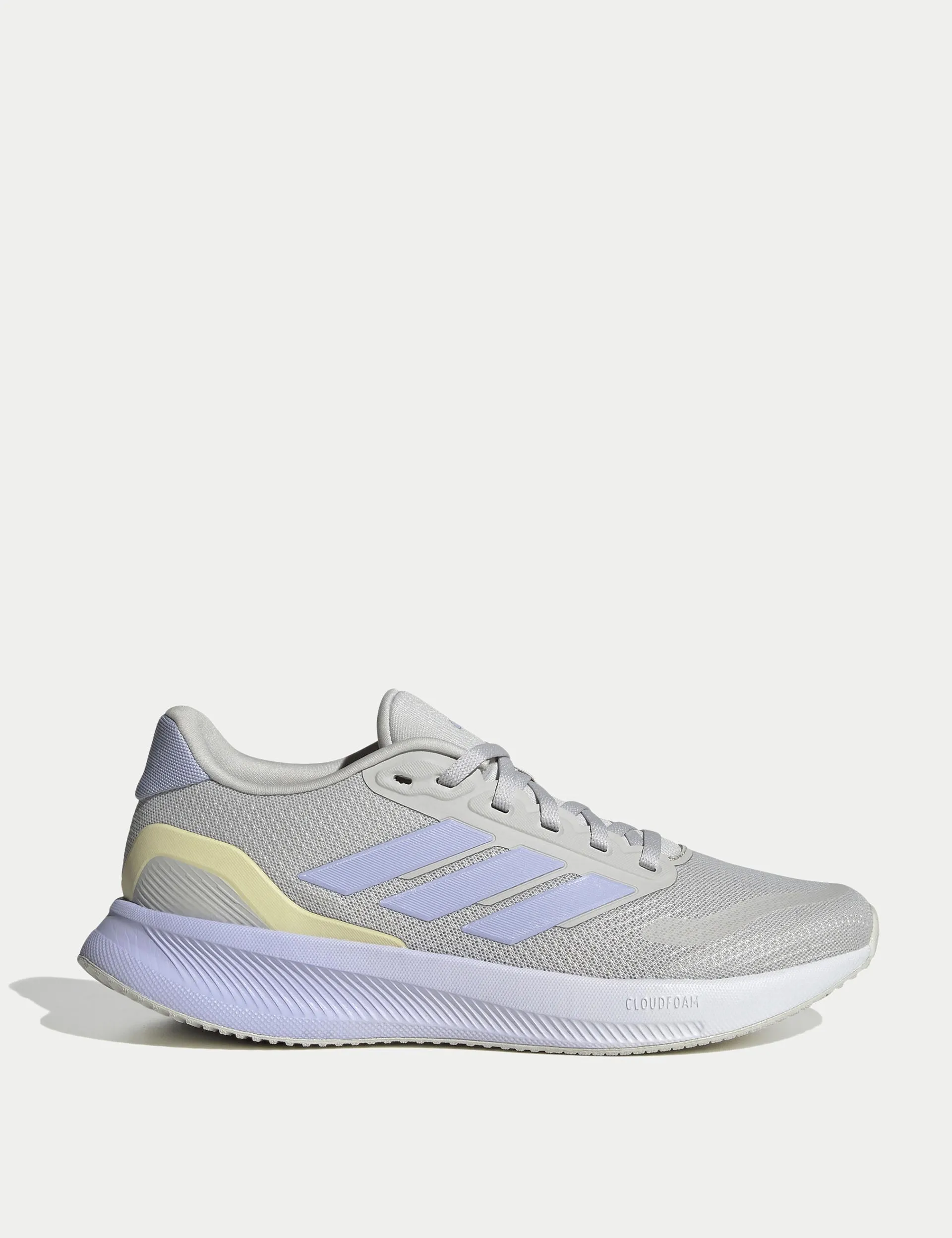 Runfalcon 5 Running Shoes - Grey One/Violet Tone/Core Black