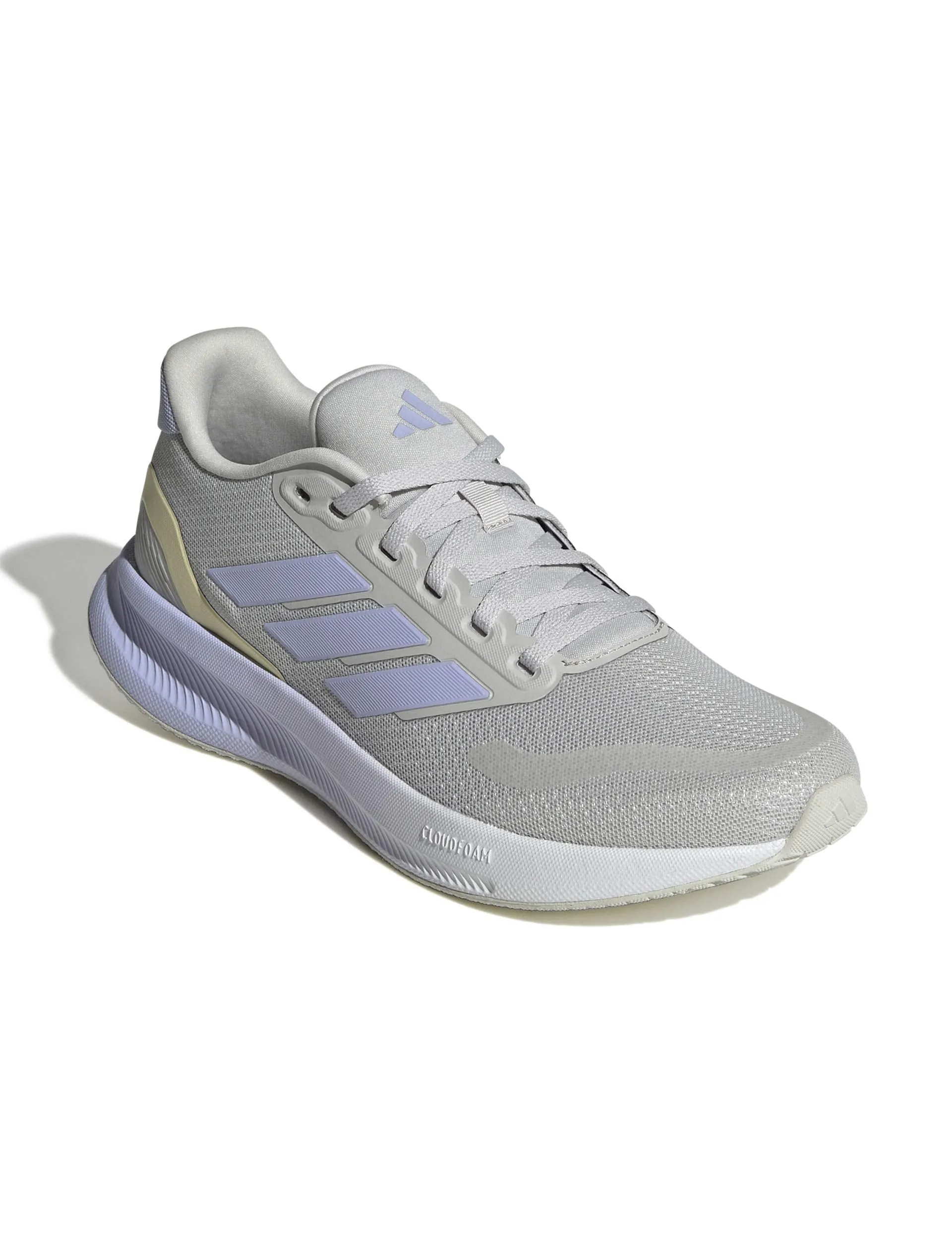 Runfalcon 5 Running Shoes - Grey One/Violet Tone/Core Black