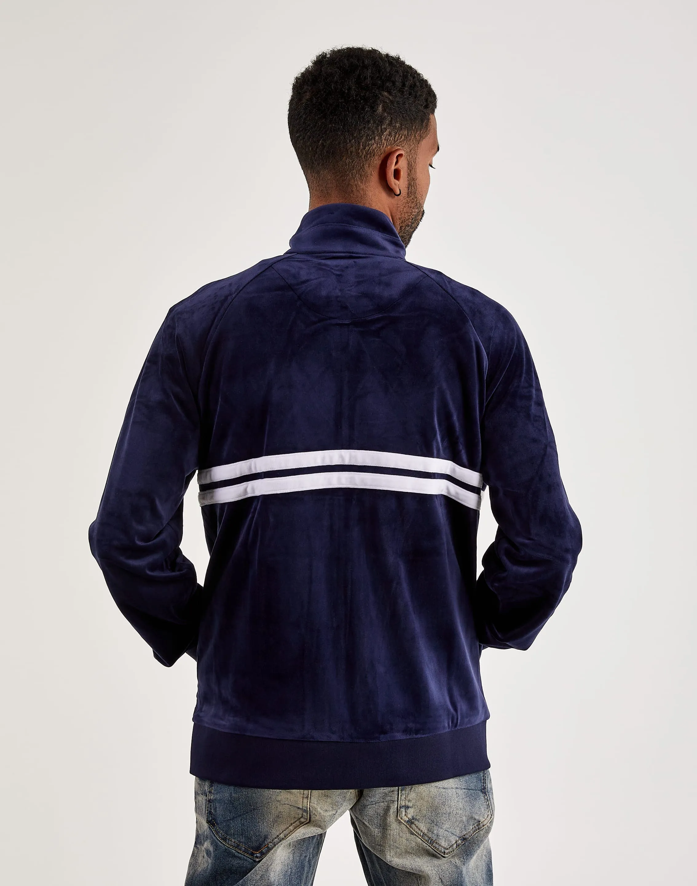 Sergio Tacchini Dallas Velour Track Jacket