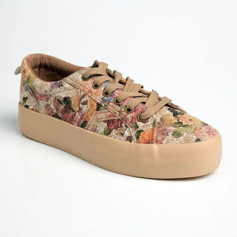 Soft Style by Hush Puppies Fordan Floral Toffee Sneaker - Taupe