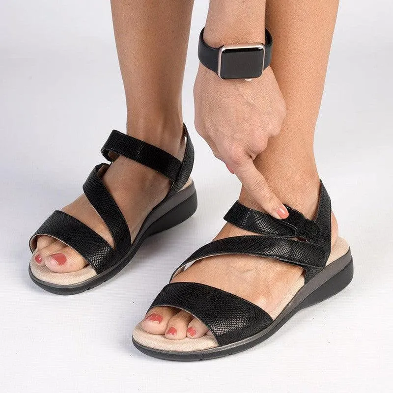 Soft Style by Hush Puppies Gillian Sandal - Black
