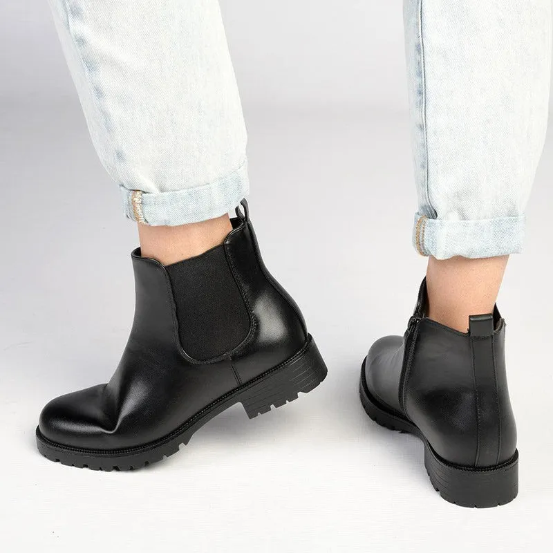 Soft Style by Hush Puppies Samcha Gusset Boot - Black