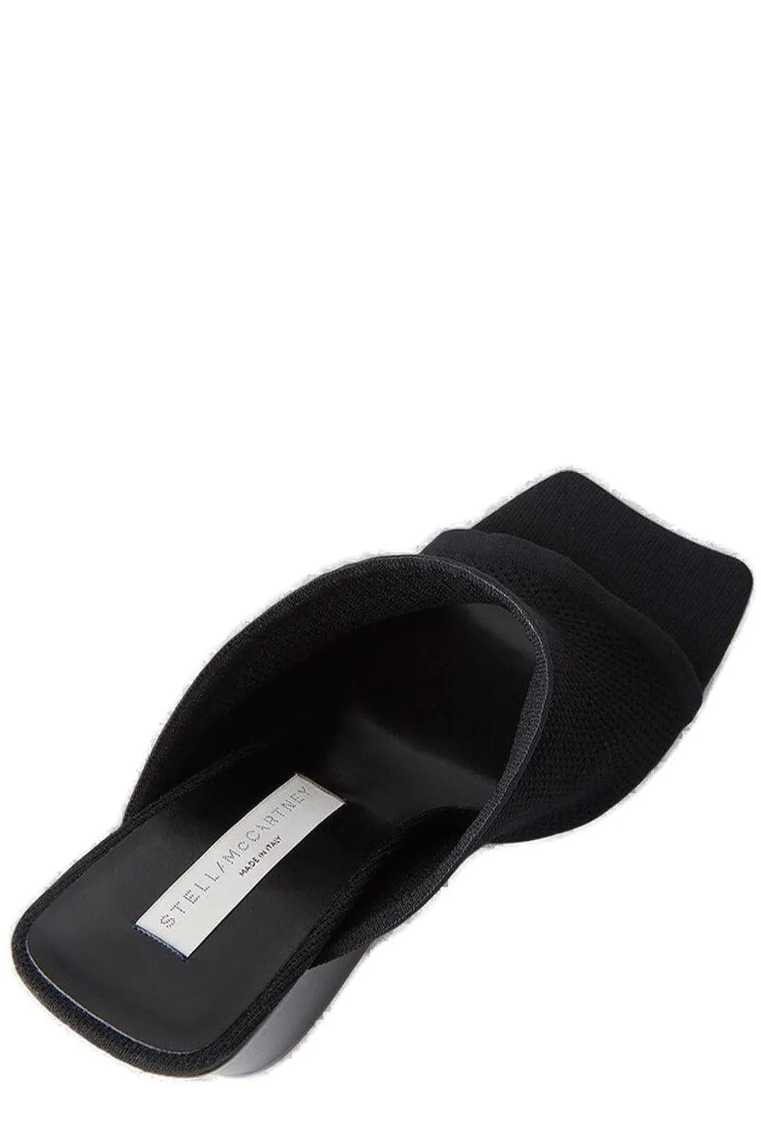 Stella McCartney Mesh-Knit Slip-On Sandals