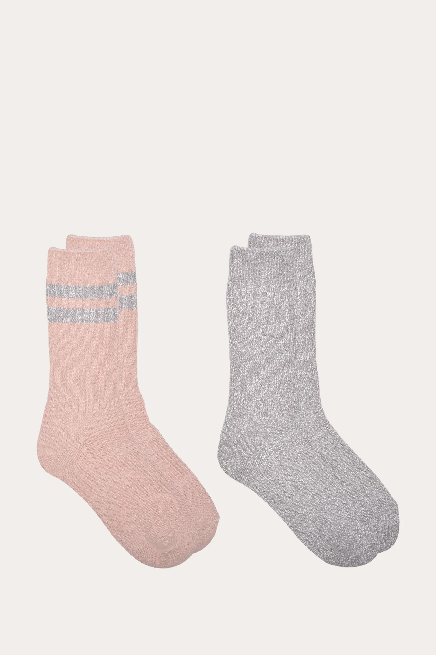 Super Soft Boot Sock 2 Pack - Blush