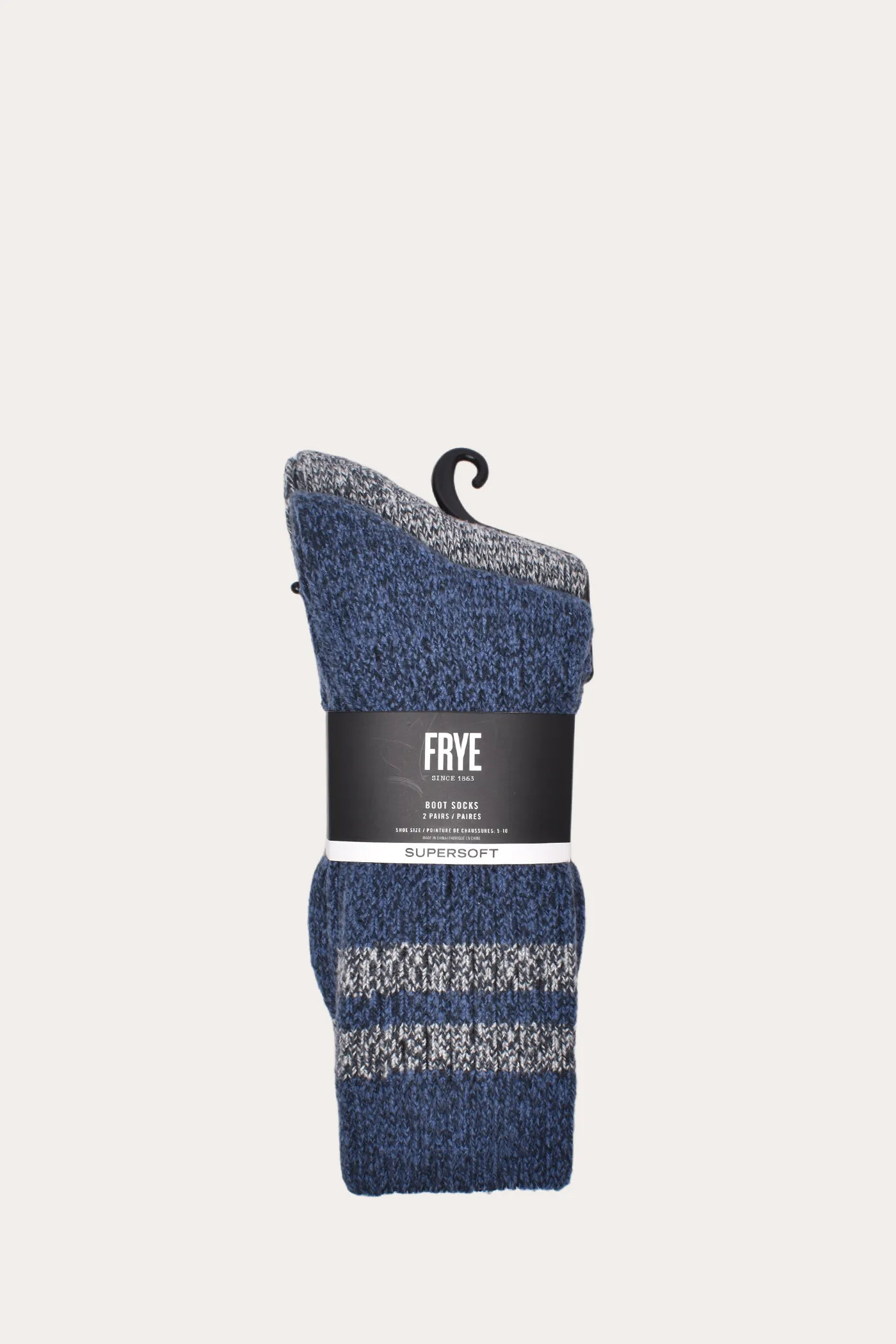 Super Soft Boot Sock 2 Pack - Navy