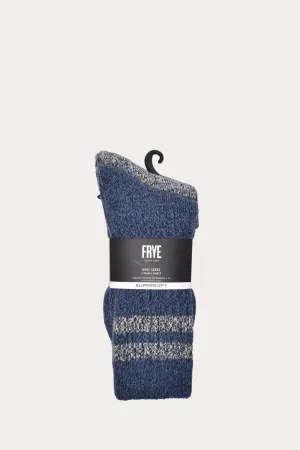 Super Soft Boot Sock 2 Pack - Navy
