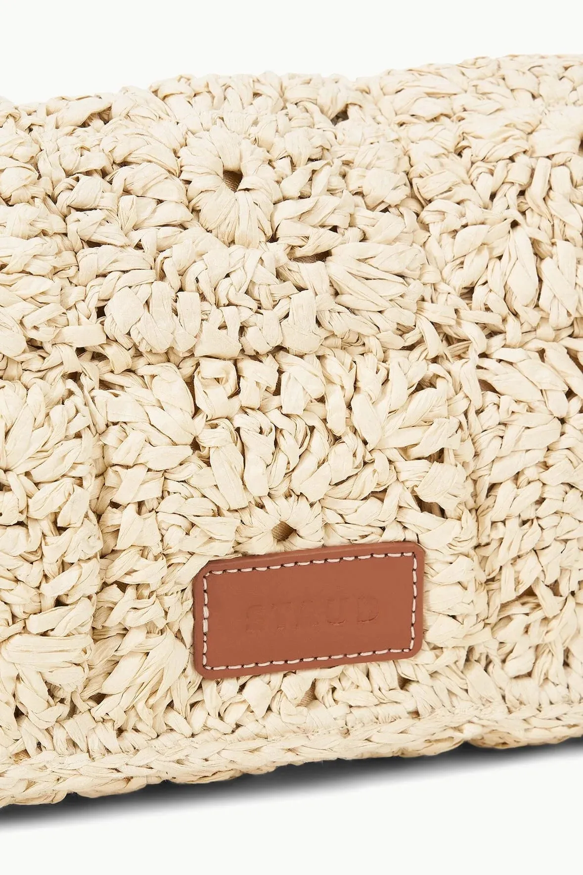 Timmy Crochet Shoulder Bag Natural
