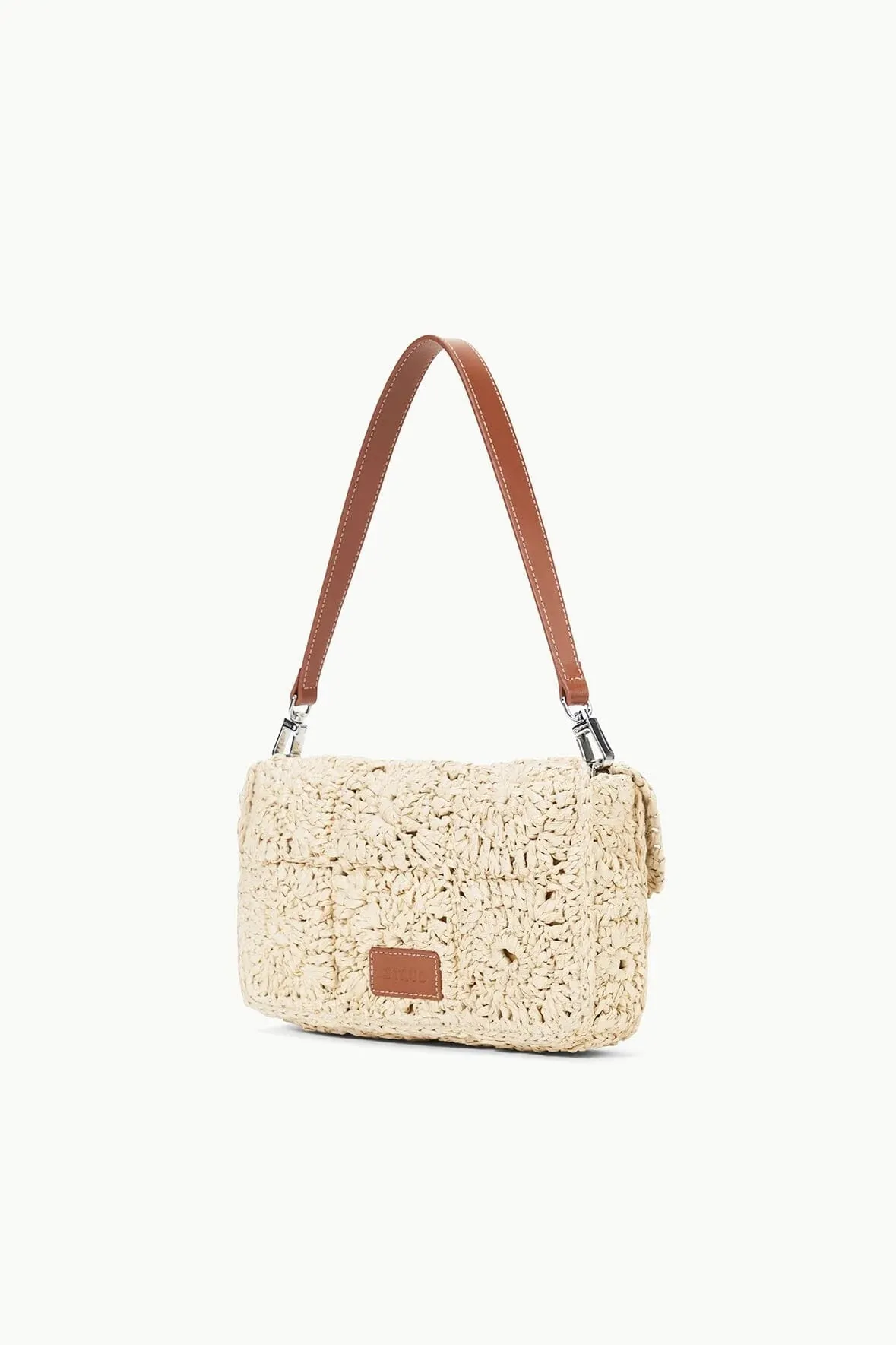 Timmy Crochet Shoulder Bag Natural