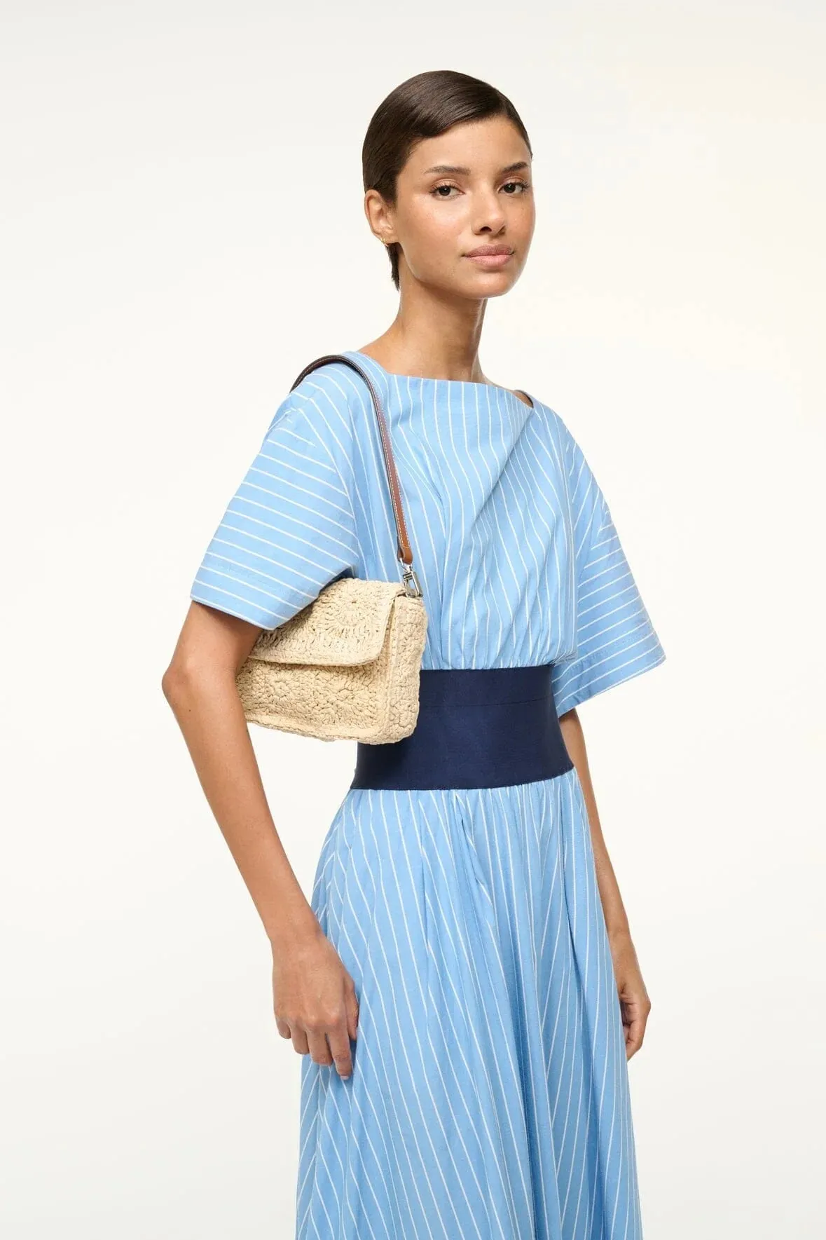 Timmy Crochet Shoulder Bag Natural