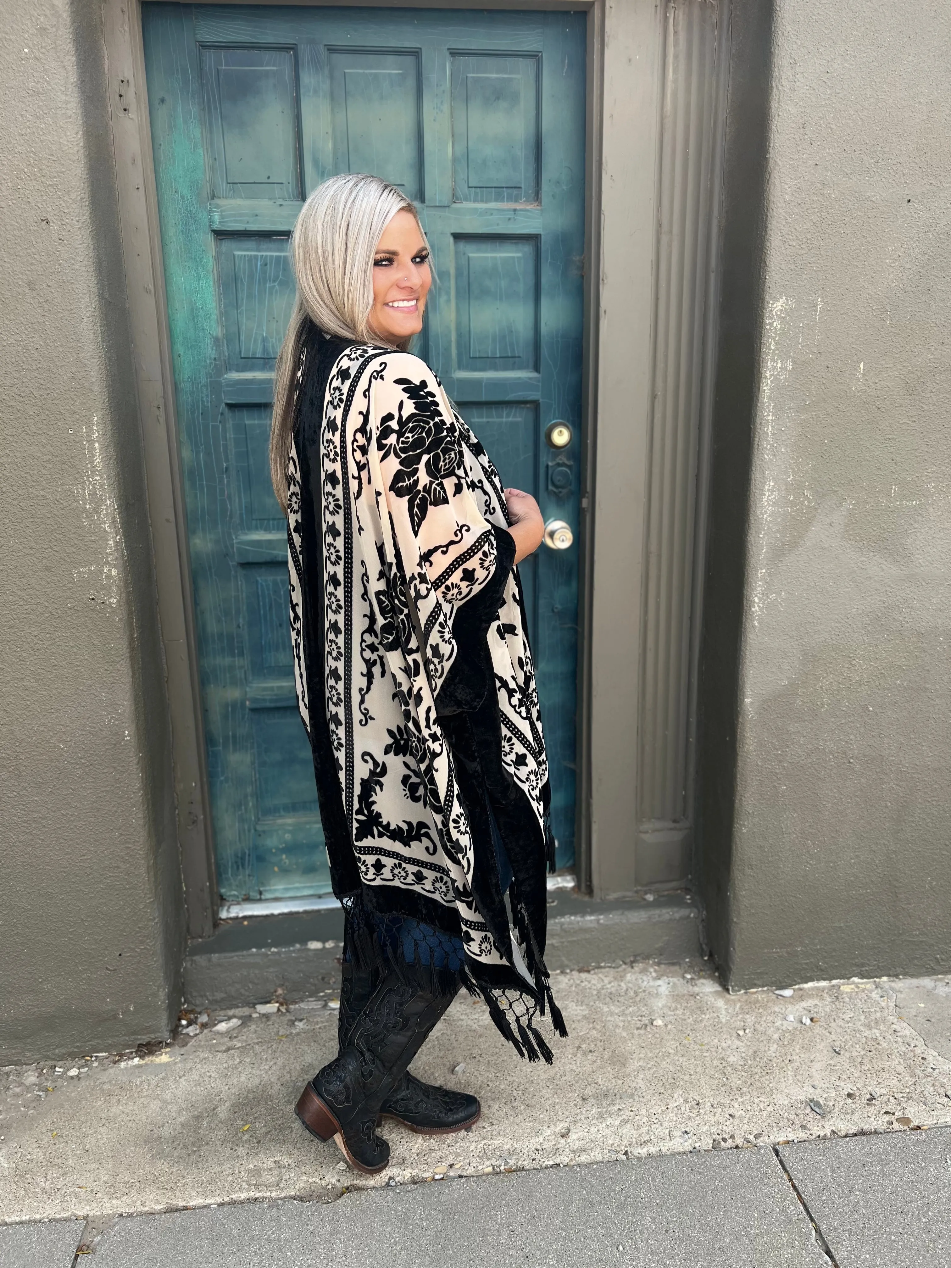 Velvet Sands Kimono*