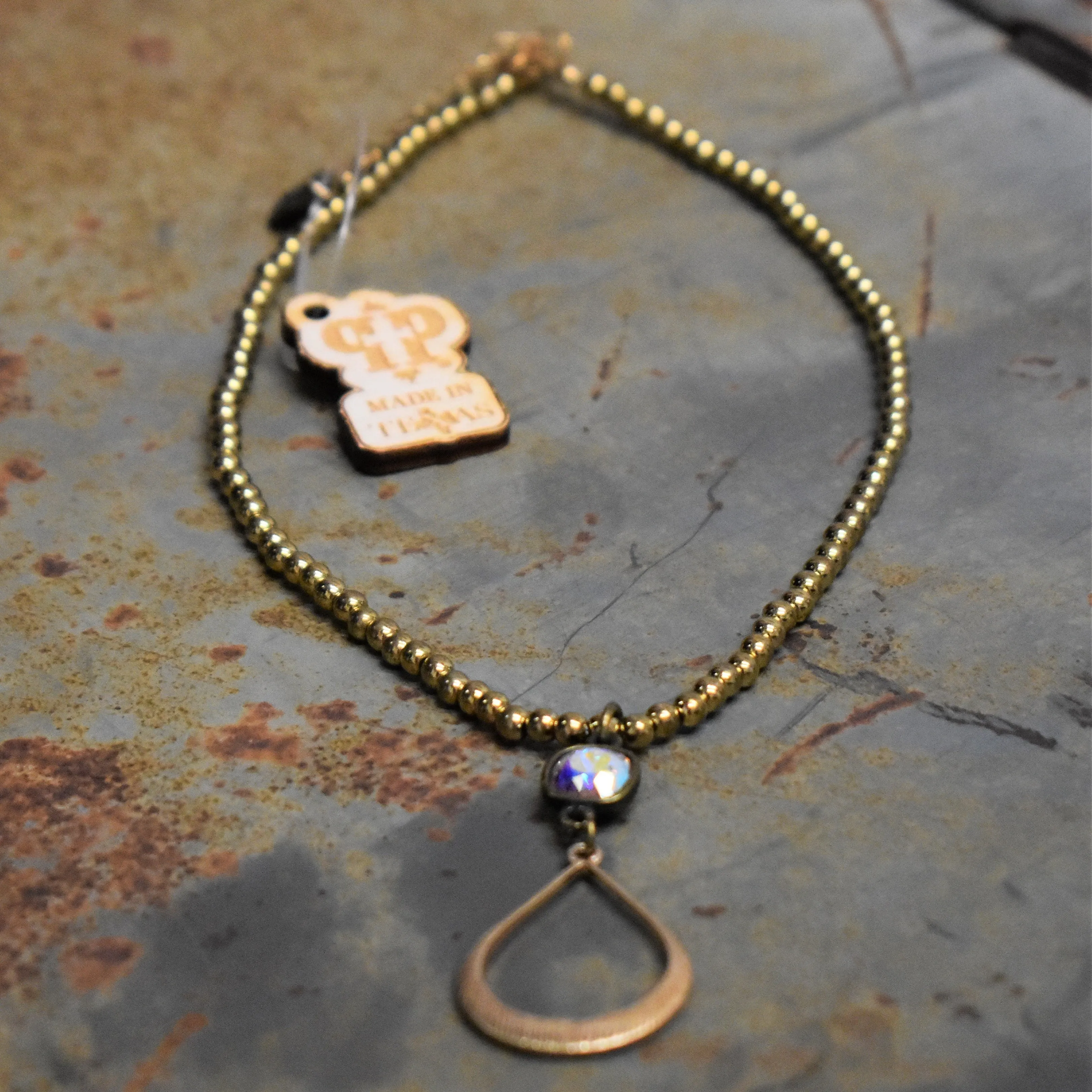 West Texas Teardrop Necklace