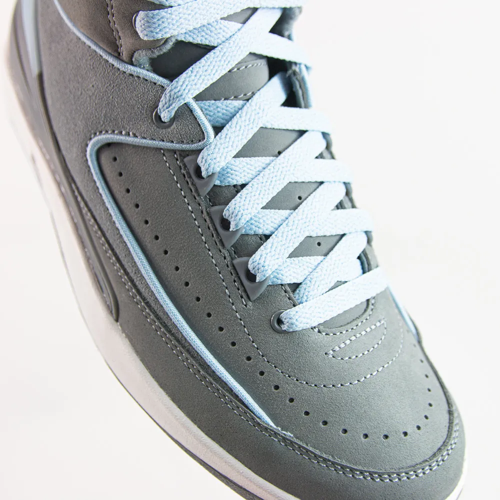 WMNS Air Jordan 2 Retro (Cool Grey/Ice Blue-White)
