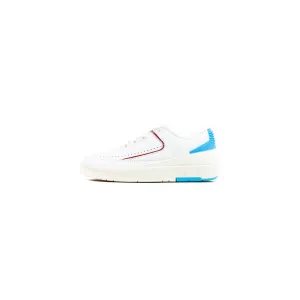 WMNS Air Jordan 2 Retro Low (White/Gym Red/Powder Blue)