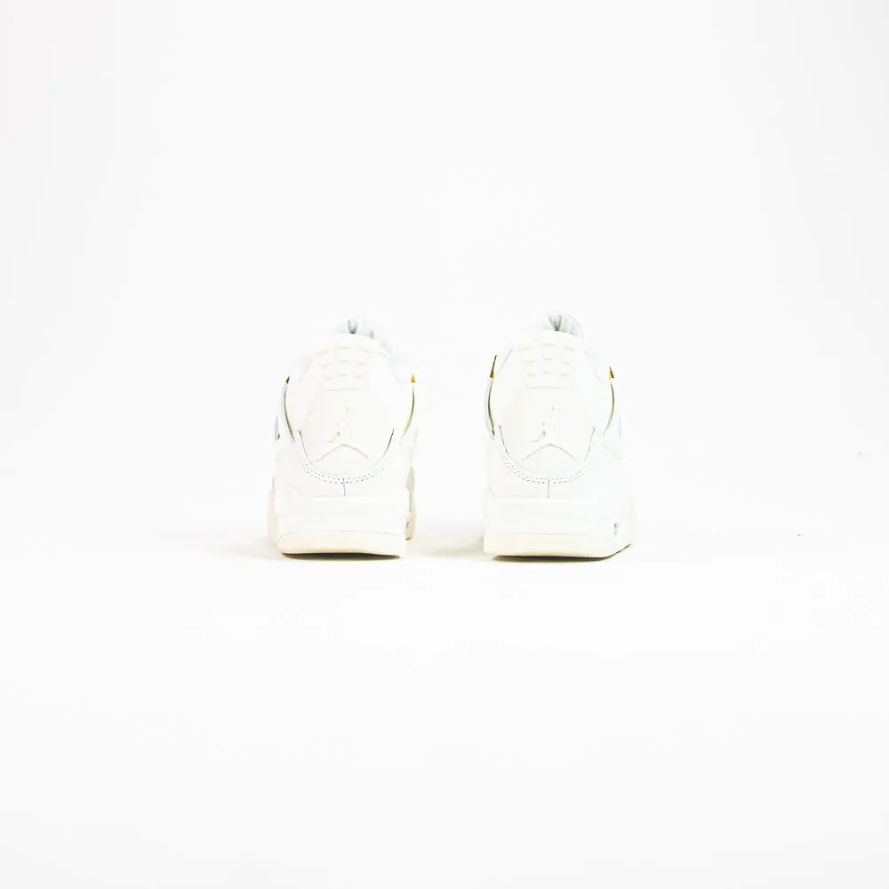 Wmns Air Jordan 4 Retro (Sail/Metallic Gold-Black)