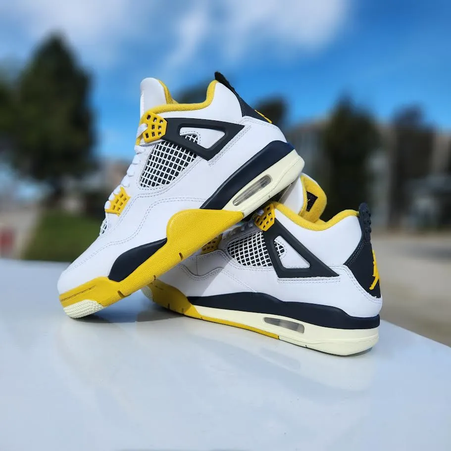 WMNS AIR JORDAN 4 RETRO 'SULFUR'