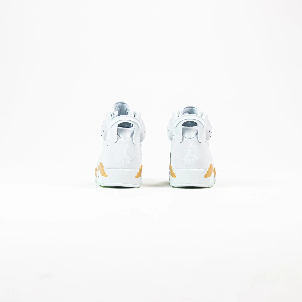 Wmns Air Jordan 6 Retro (Pure Platinum/Glacier Blue)