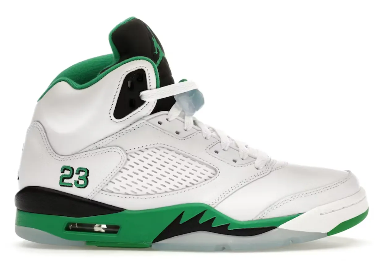 Womens Air Jordan 5 Retro "Lucky Green"