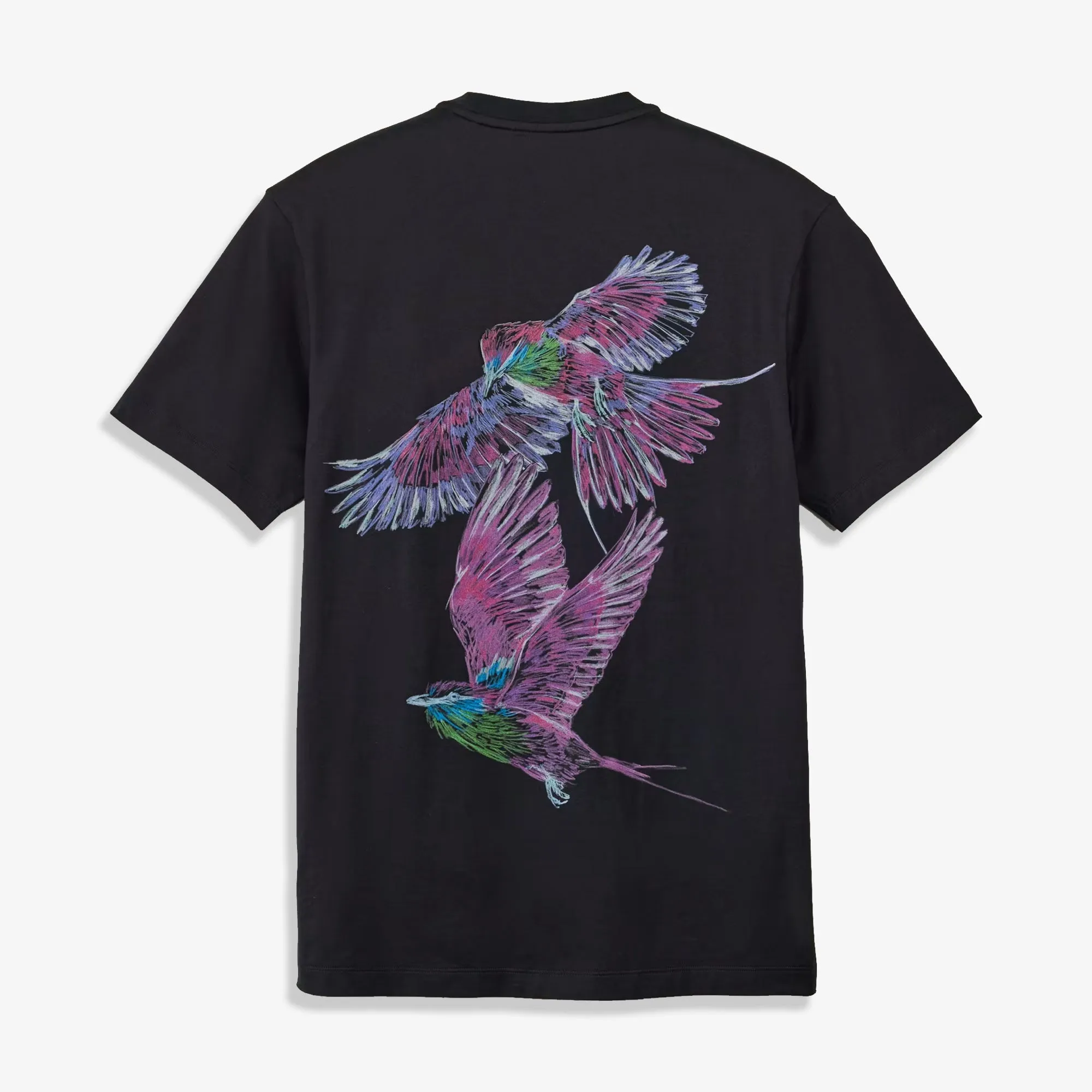 Y-3 | GRAPHIC SHORT SLEEVE TEE { BLACK
