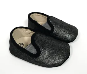 Zeebra Black Metallic (Soft Sole)