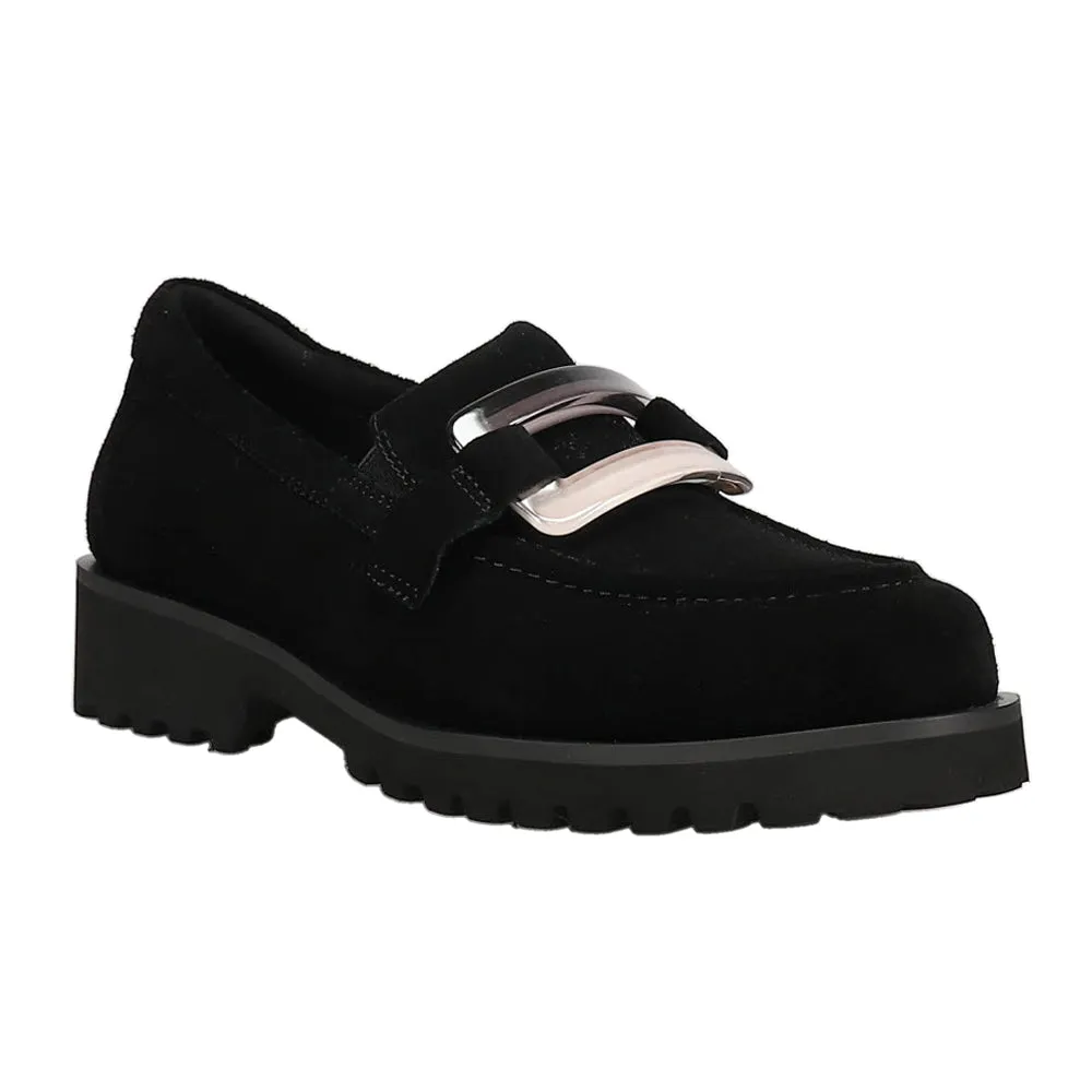 Zinta Slip On Lug Sole Loafers
