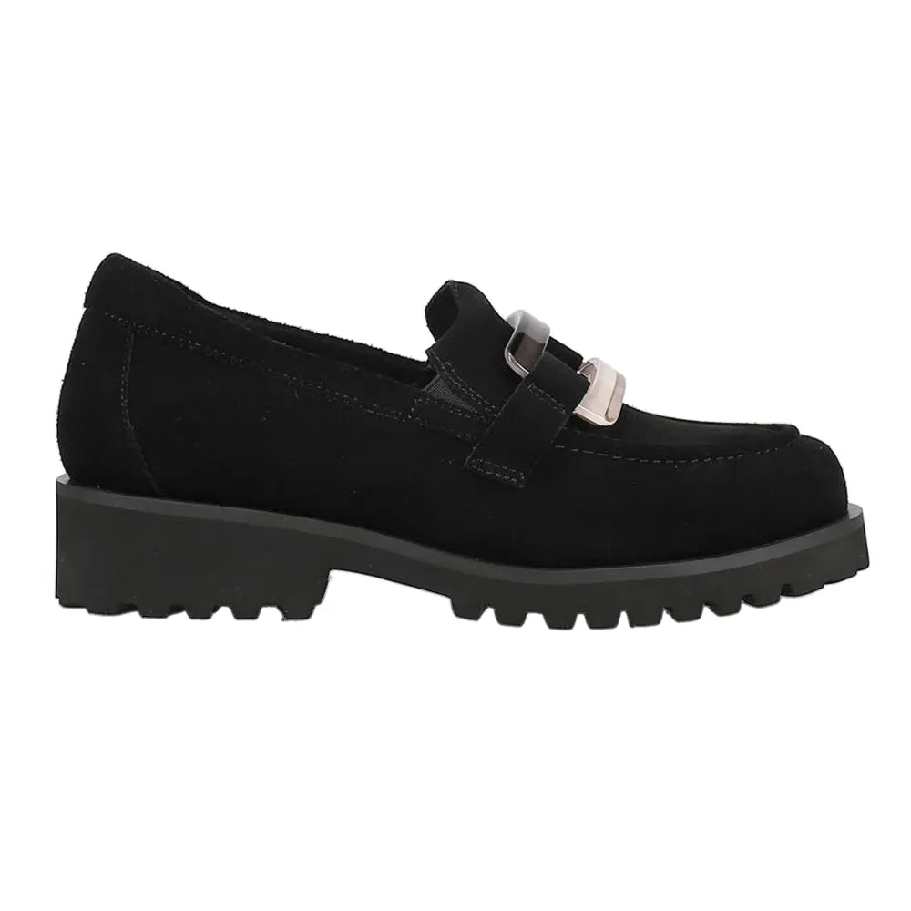 Zinta Slip On Lug Sole Loafers