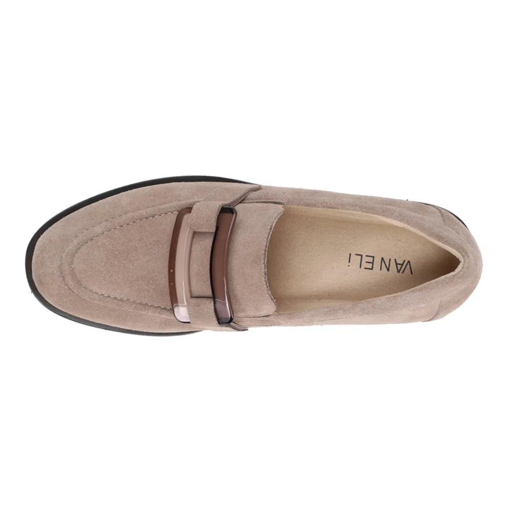 Zinta Slip On Lug Sole Loafers