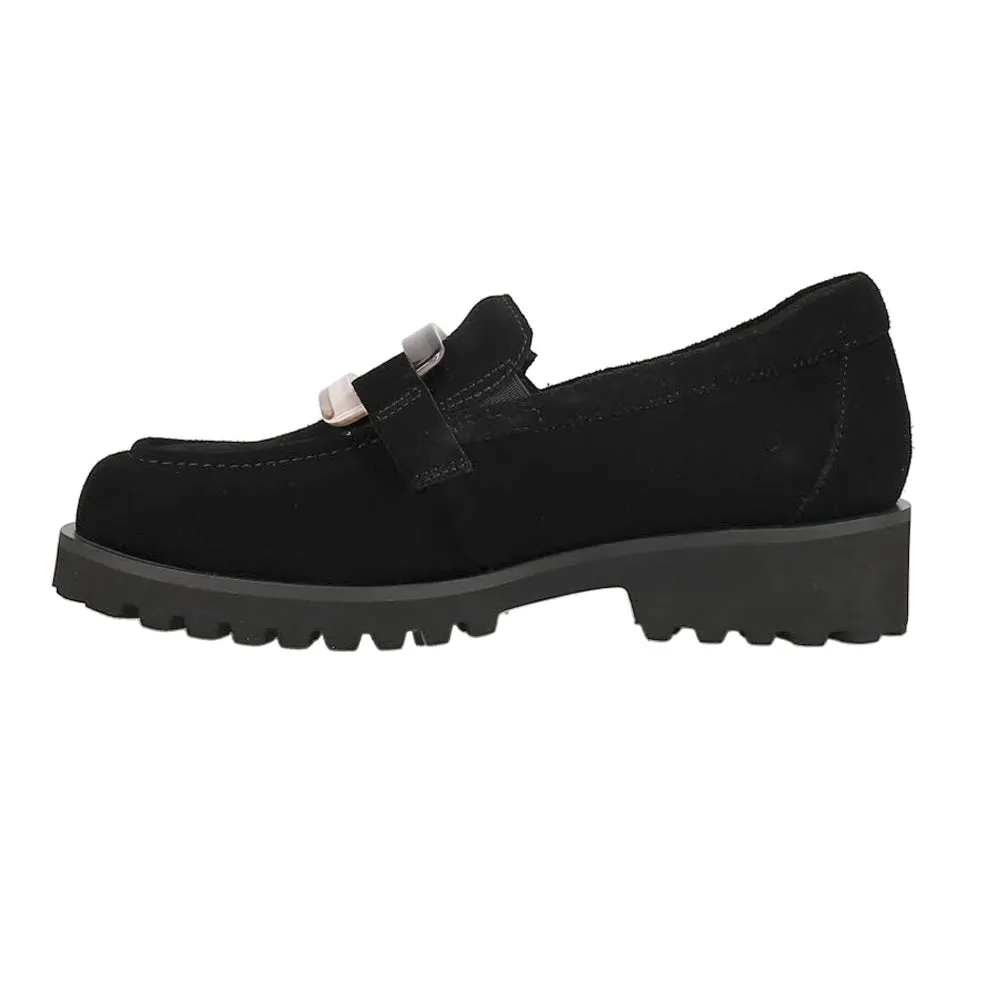 Zinta Slip On Lug Sole Loafers