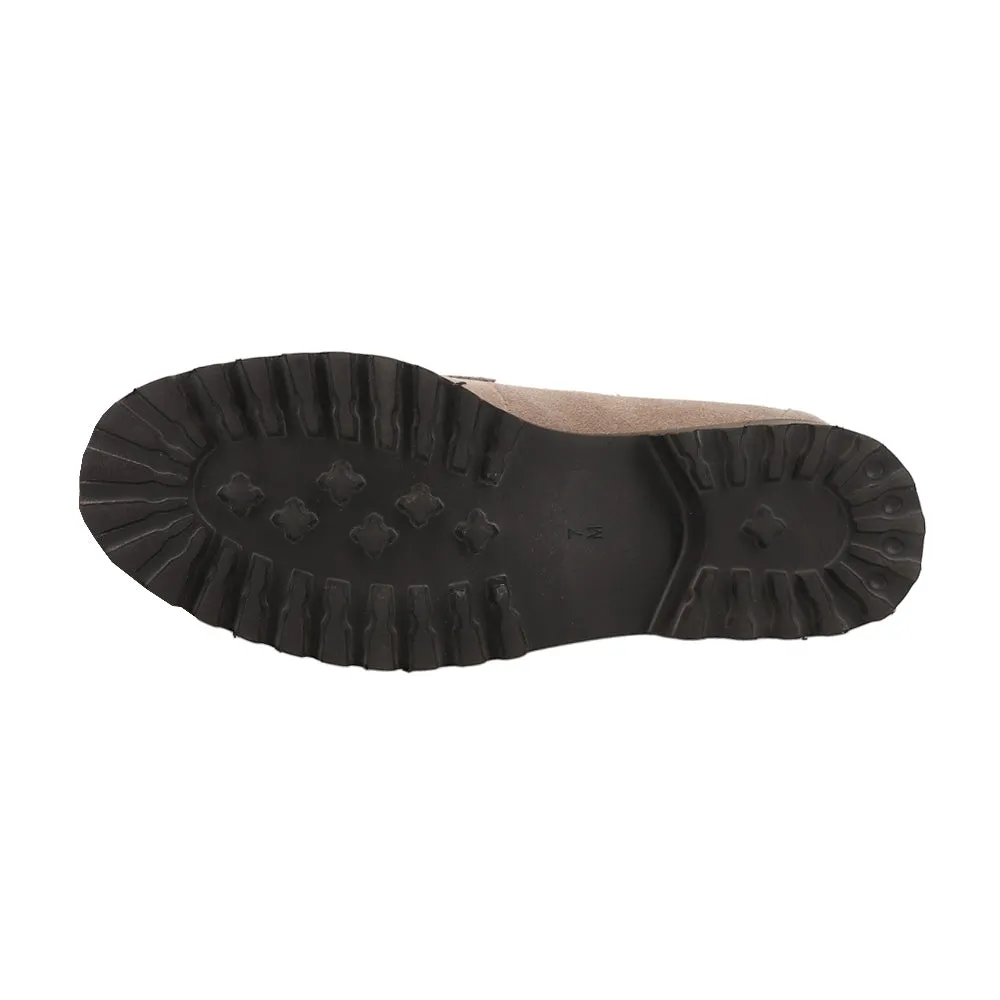Zinta Slip On Lug Sole Loafers