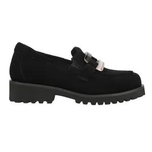 Zinta Slip On Lug Sole Loafers