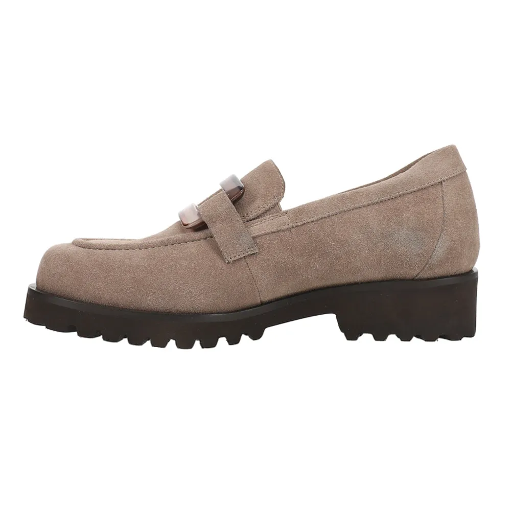 Zinta Slip On Lug Sole Loafers