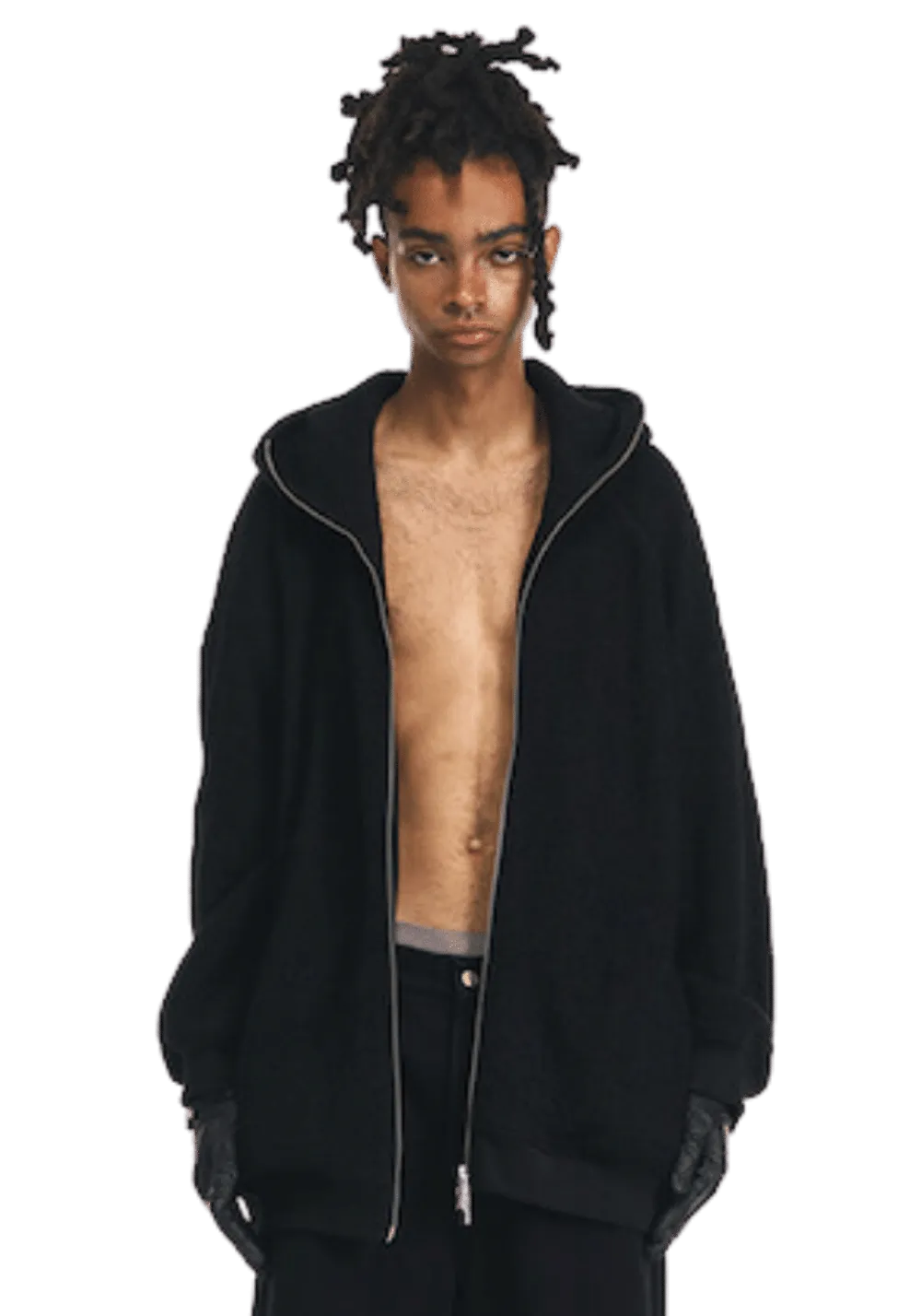 Zip Up Hooded Sweater