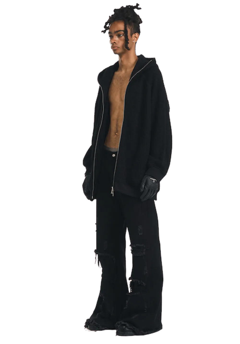 Zip Up Hooded Sweater